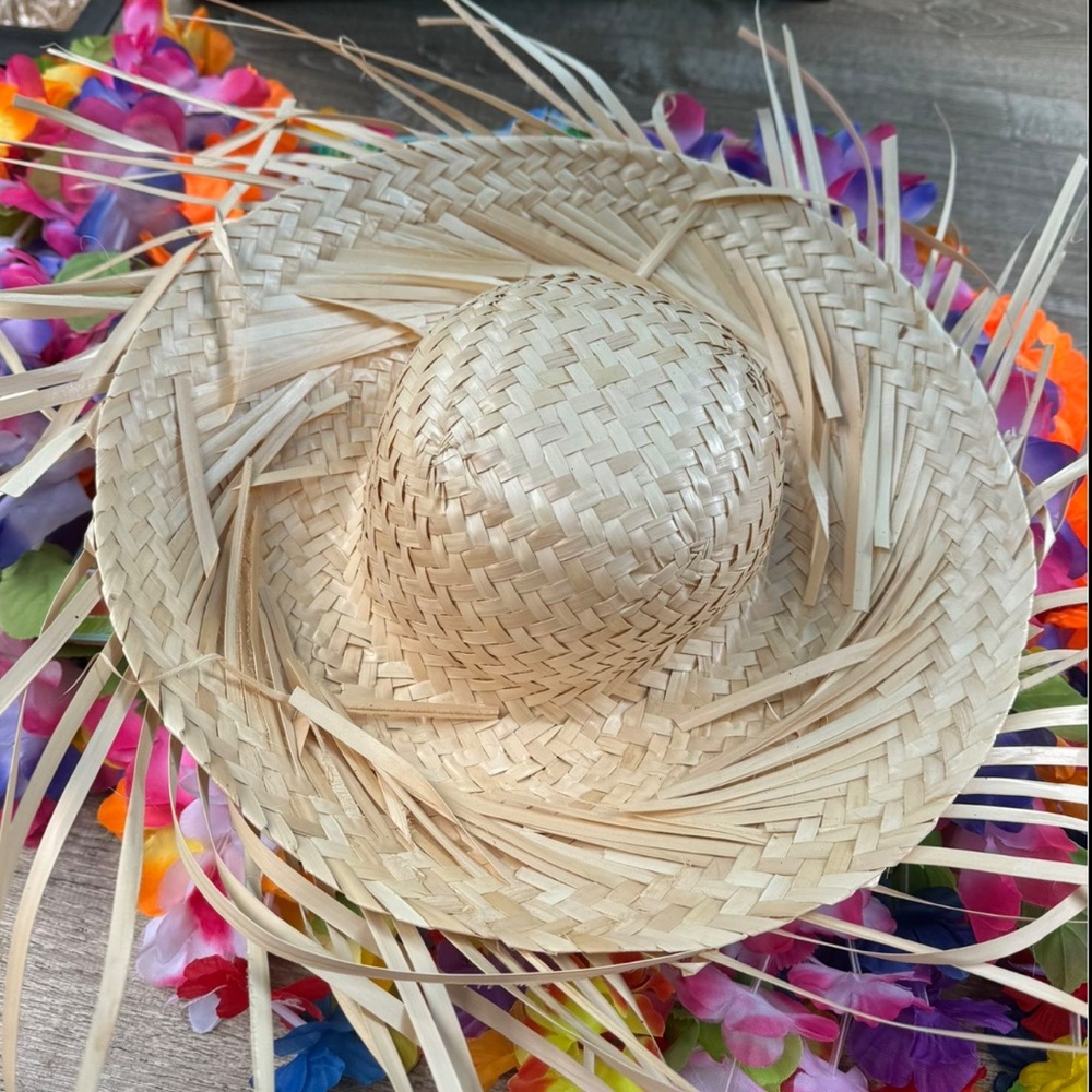 Sun Hat Mexicanos Sombrero Straw Hat